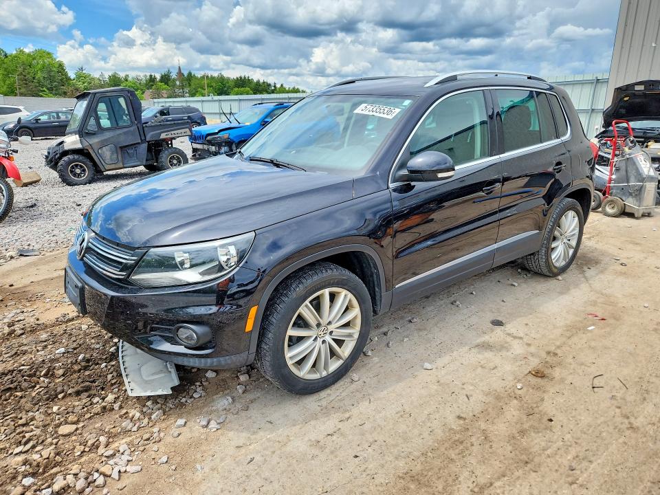 Aukcja sprzedaży 2014 Volkswagen Tiguan, vin: WVGBV3AX1EW541890, numer aukcji: 57335536