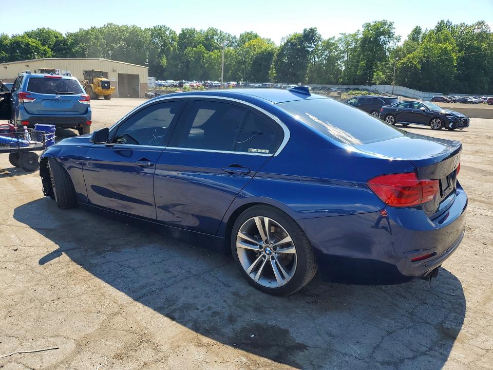 2018 Bmw 330 მანქანა იყიდება აუქციონზე, vin: WBA8D9C55JA607653, აუქციონის ნომერი: 59017256