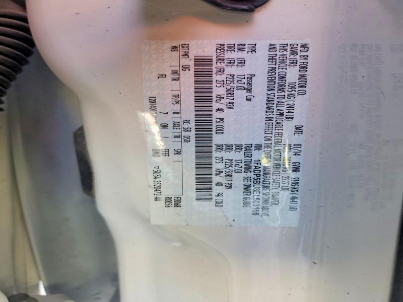 56661266 :رقم المزاد ، 1FADP5BU8EL503166 vin ، 2014 Ford C-max مزاد بيع
