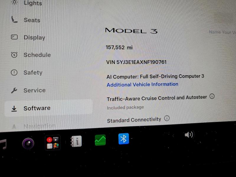 Продаж на аукціоні авто 2022 Tesla Model 3, vin: 5YJ3E1EAXNF190761, номер лоту: 85627225