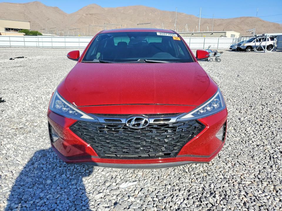Продажа на аукционе авто 2019 Hyundai Elantra, vin: KMHD04LB9KU890494, номер лота: 85971095