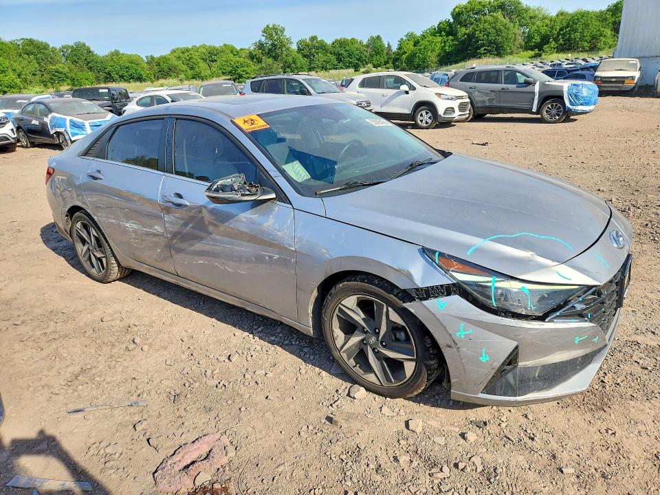 2021 Hyundai Elantra მანქანა იყიდება აუქციონზე, vin: 5NPLP4AG2MH012784, აუქციონის ნომერი: 55895436