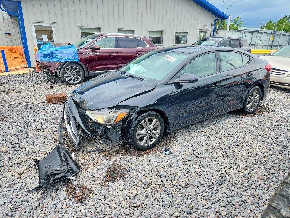 2017 Hyundai Elantra მანქანა იყიდება აუქციონზე, vin: 5NPD84LFXHH198182, აუქციონის ნომერი: 56968726
