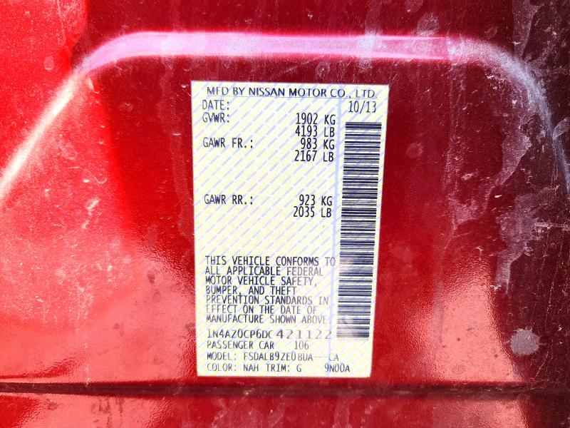 Продаж на аукціоні авто 2013 Nissan Leaf, vin: 1N4AZ0CP6DC421122, номер лоту: 55083786