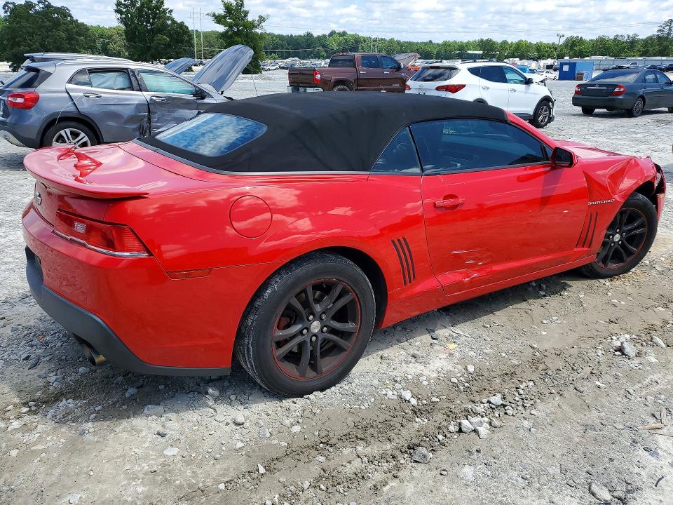 2014 Chevrolet Camaro მანქანა იყიდება აუქციონზე, vin: 2G1FB3D37E9225239, აუქციონის ნომერი: 58601456