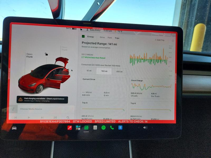 Продажа на аукционе авто 2018 Tesla Model 3, vin: 5YJ3E1EA4JF007994, номер лота: 56833336