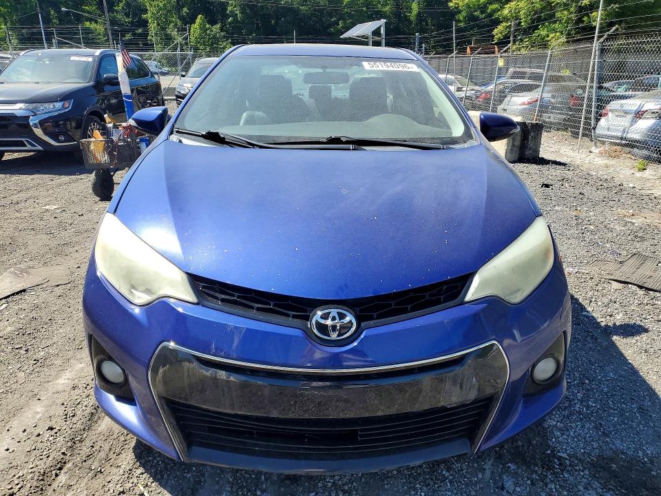 55194096 :رقم المزاد ، 2T1BURHEXEC222205 vin ، 2014 Toyota Corolla مزاد بيع