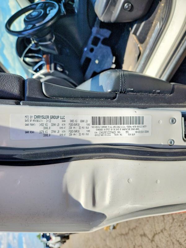 2013 Jeep Grand Cherokee მანქანა იყიდება აუქციონზე, vin: 1C4RJFBT1CC274423, აუქციონის ნომერი: 56928246