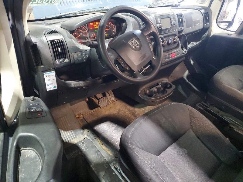 2020 Ram Promaster 3500 მანქანა იყიდება აუქციონზე, vin: 3C6URVJG7LE129369, აუქციონის ნომერი: 57852956