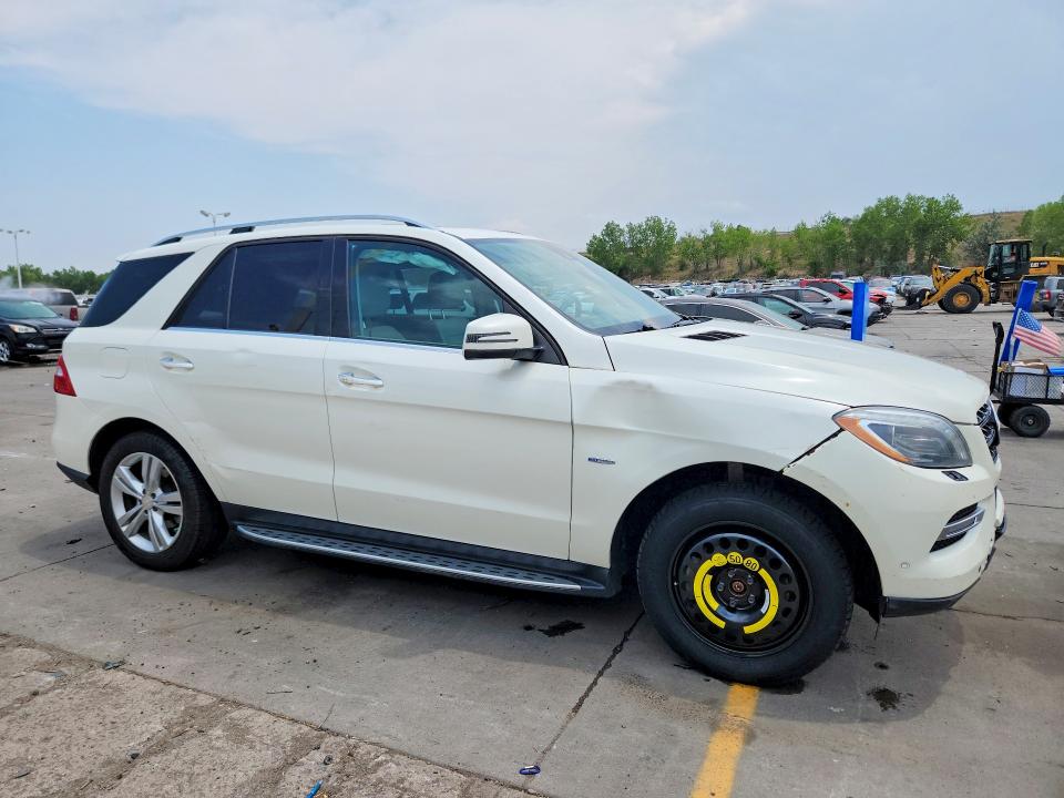 Aukcja sprzedaży 2012 Mercedes-benz Ml, vin: 4JGDA2EB1CA086188, numer aukcji: 58744556
