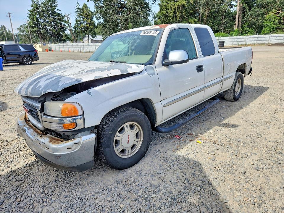 2001 Gmc New Sierra მანქანა იყიდება აუქციონზე, vin: 2GTEC19T411164003, აუქციონის ნომერი: 58399796