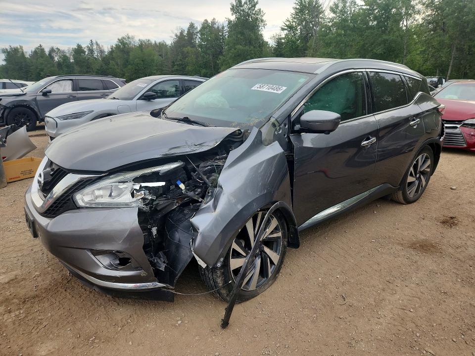 Продажа на аукционе авто 2017 Nissan Murano, vin: 5N1AZ2MH3HN202685, номер лота: 58710486
