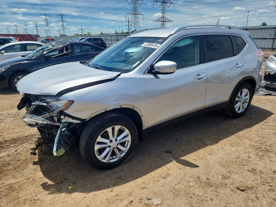 57380416 :رقم المزاد ، KNMAT2MV8FP538782 vin ، 2015 Nissan Rogue مزاد بيع