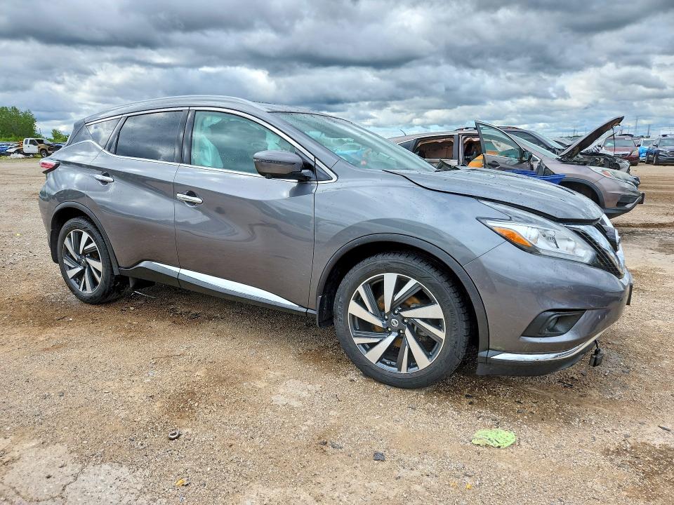 Продажа на аукционе авто 2018 Nissan Murano, vin: 5N1AZ2MH6JN137837, номер лота: 57356506
