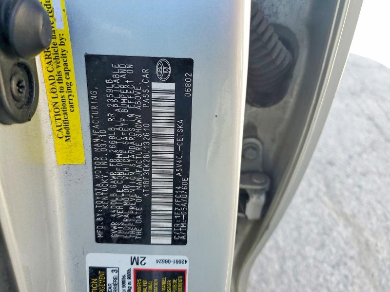 Продажа на аукционе авто 2011 Toyota Camry, vin: 4T1BF3EK2BU132610, номер лота: 56059706