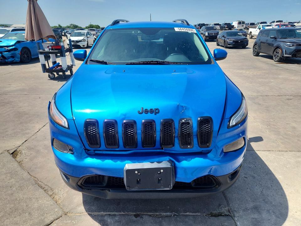 Продаж на аукціоні авто 2018 Jeep Cherokee, vin: 1C4PJMCX0JD593705, номер лоту: 58456006
