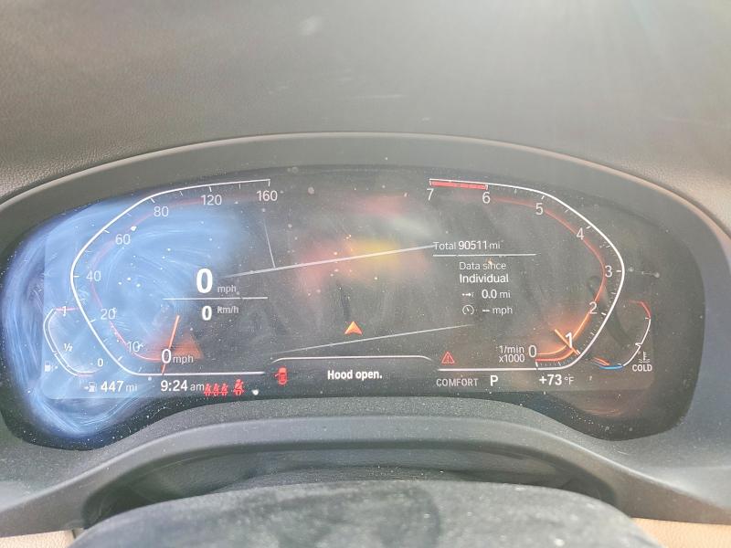 2020 Bmw X3 მანქანა იყიდება აუქციონზე, vin: 5UXTY3C08LLE55024, აუქციონის ნომერი: 58055266