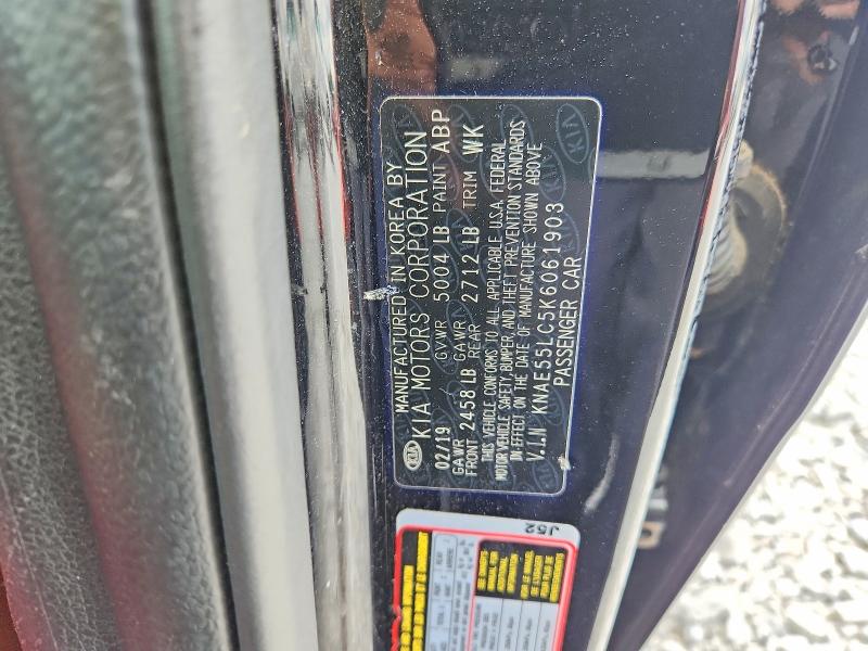 Aukcja sprzedaży 2019 Kia Stinger, vin: KNAE55LC5K6061903, numer aukcji: 57272576