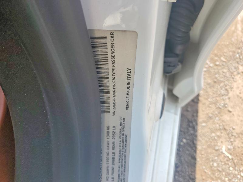 2016 Maserati Ghibli მანქანა იყიდება აუქციონზე, vin: ZAM57RTA0G1165976, აუქციონის ნომერი: 56478226