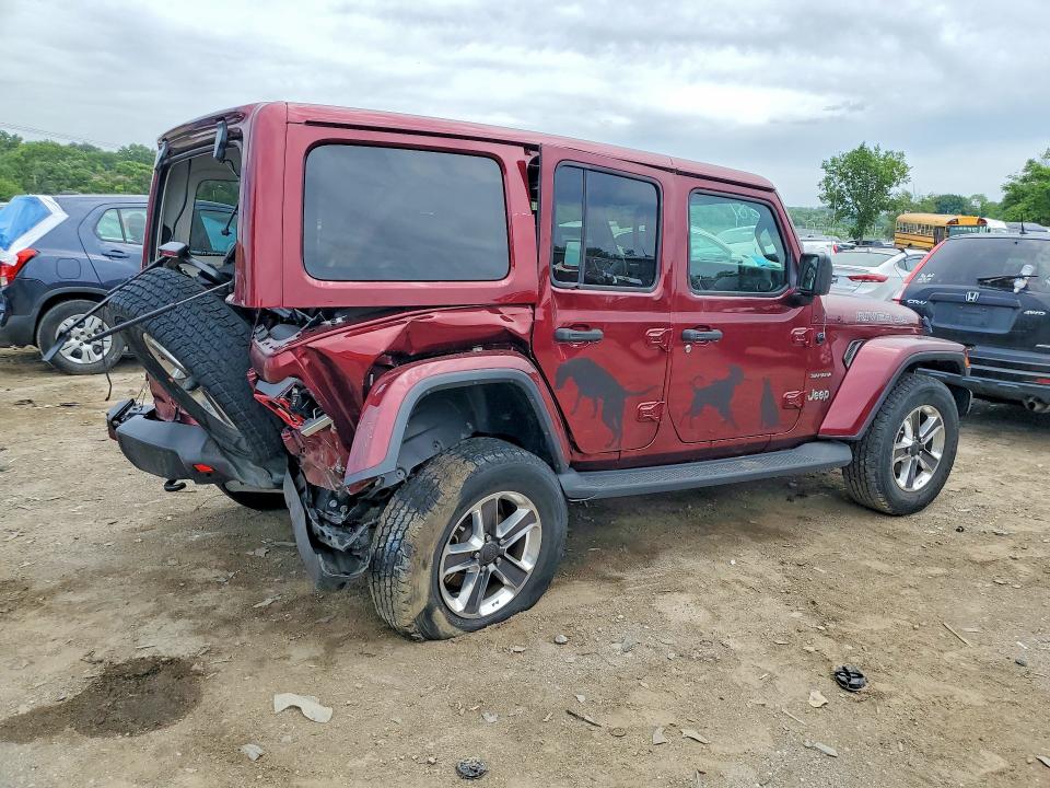Продажа на аукционе авто 2021 Jeep Wrangler Unlimited, vin: 1C4HJXEG1MW550681, номер лота: 57620176