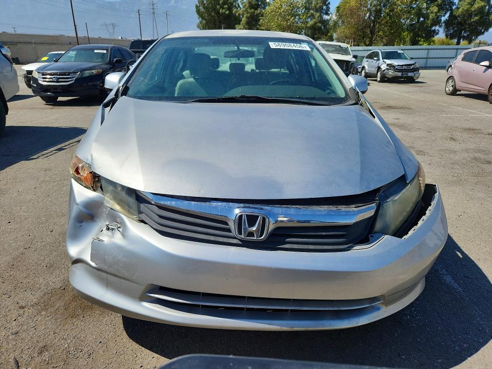 2012 Honda Civic მანქანა იყიდება აუქციონზე, vin: 2HGFB2F55CH334044, აუქციონის ნომერი: 58908456