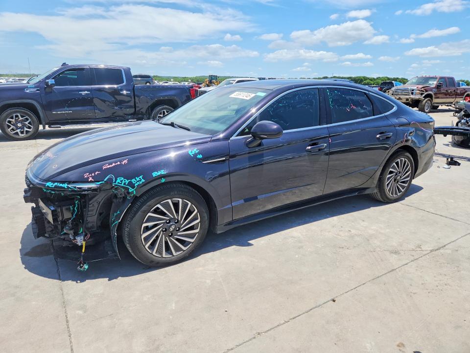 55611246 :رقم المزاد ، KMHL34JJXRA094636 vin ، 2024 Hyundai Sonata Hybrid مزاد بيع