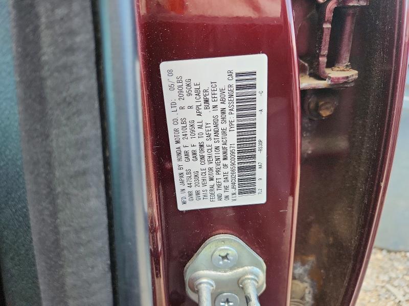 Aukcja sprzedaży 2009 Acura Tsx, vin: JH4CU26659C009571, numer aukcji: 57864706