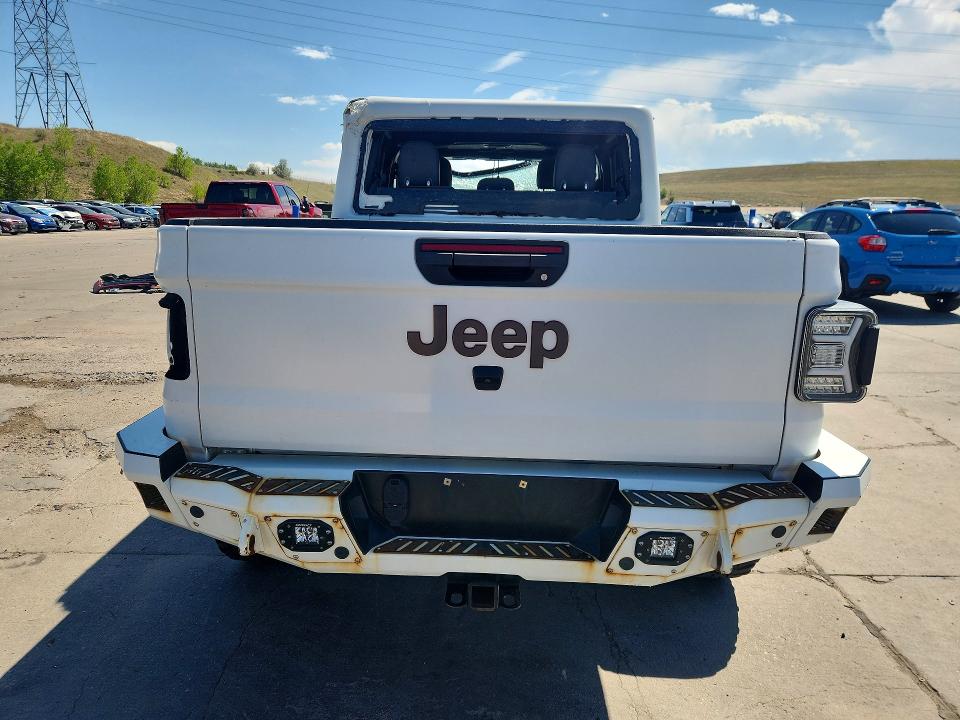 2022 Jeep Gladiator მანქანა იყიდება აუქციონზე, vin: 1C6JJTBG8NL109946, აუქციონის ნომერი: 57569816