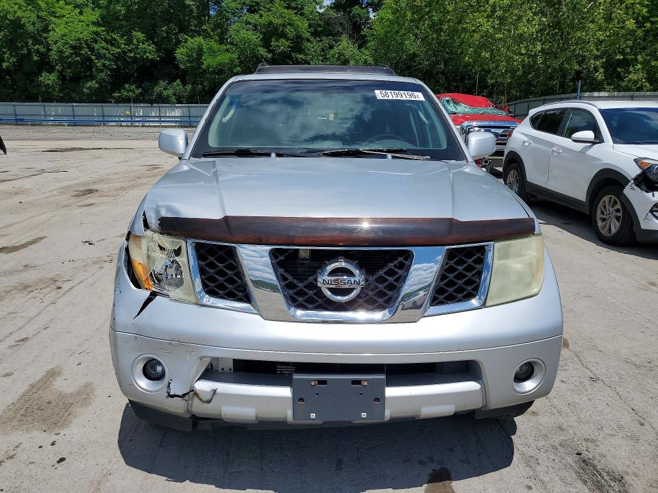 58199196 :رقم المزاد ، 5N1AR18W95C750636 vin ، 2005 Nissan Pathfinder مزاد بيع
