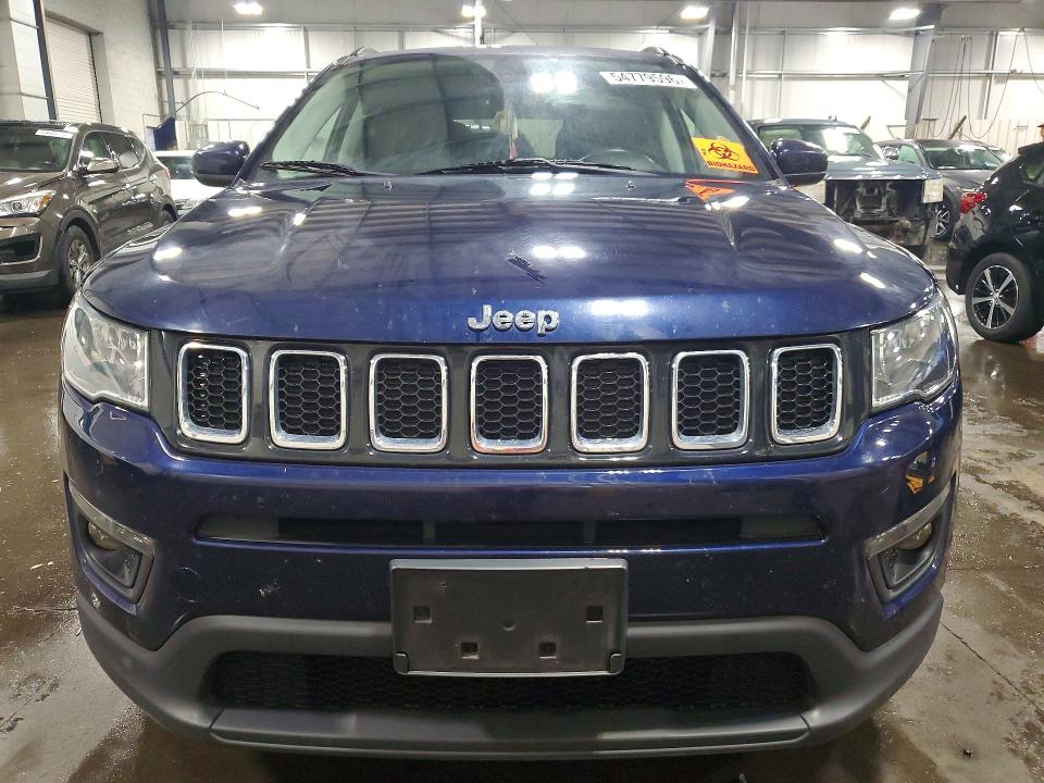 2018 Jeep Compass მანქანა იყიდება აუქციონზე, vin: 3C4NJDBB6JT147680, აუქციონის ნომერი: 54779596