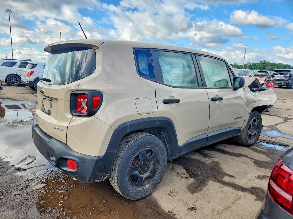 57164476 :رقم المزاد ، ZACCJAAT0FPB55713 vin ، 2015 Jeep Renegade مزاد بيع
