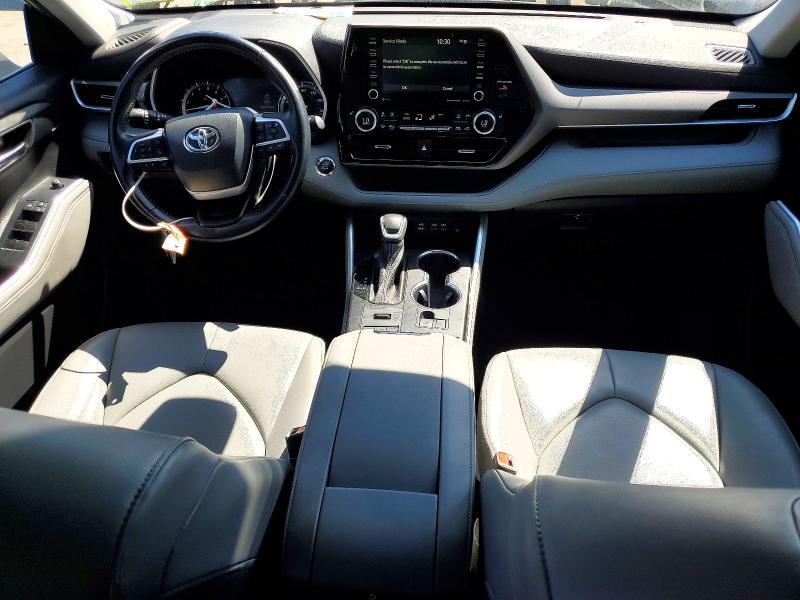 2022 Toyota Highlander მანქანა იყიდება აუქციონზე, vin: 5TDGZRBH8NS204027, აუქციონის ნომერი: 55407746