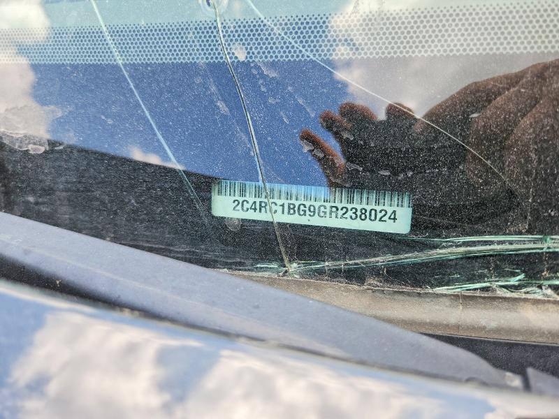 56651526 :رقم المزاد ، 2C4RC1BG9GR238024 vin ، 2016 Chrysler Town & Country مزاد بيع