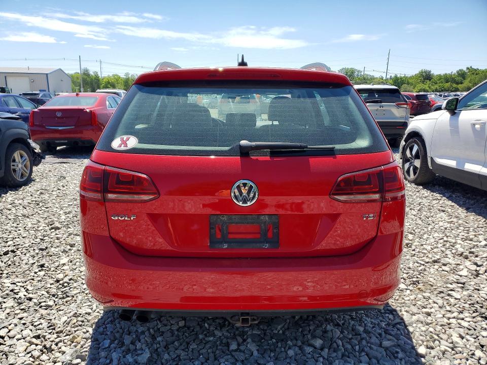 55615116 :رقم المزاد ، 3VWC17AU2HM504558 vin ، 2017 Volkswagen Golf Sportwagen مزاد بيع