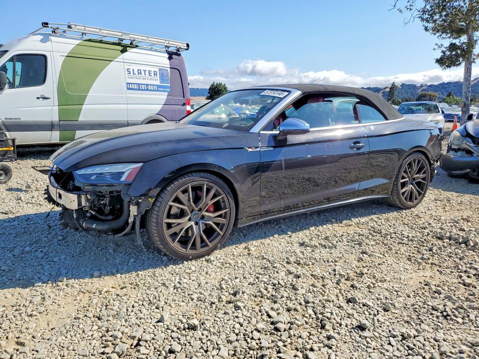 57914146 :رقم المزاد ، WAUY4GF5XMN001486 vin ، 2021 Audi S5 مزاد بيع