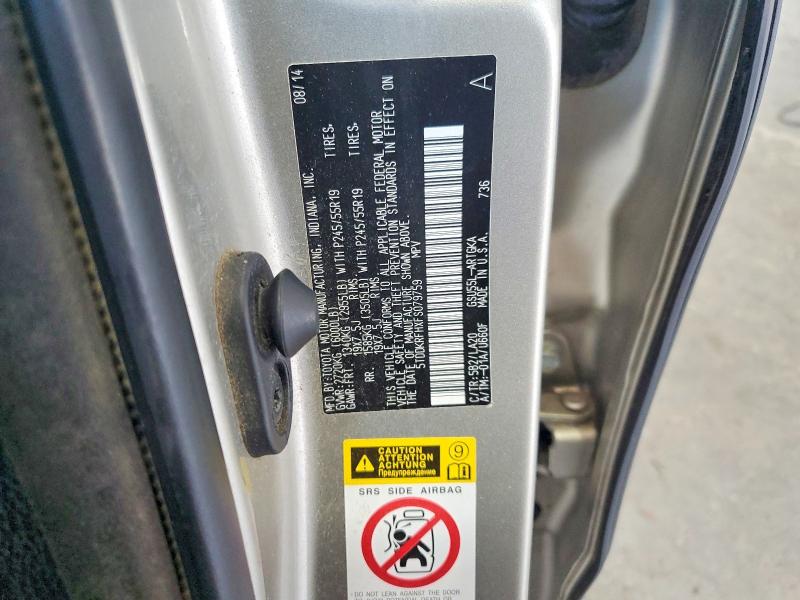 Продажа на аукционе авто 2015 Toyota Highlander, vin: 5TDDKRFHXFS079759, номер лота: 57381796