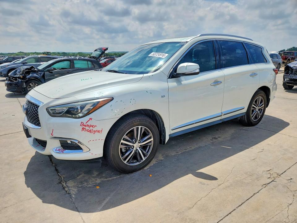 53724916 :رقم المزاد ، 5N1DL0MN5KC514244 vin ، 2019 Infiniti Qx60 مزاد بيع