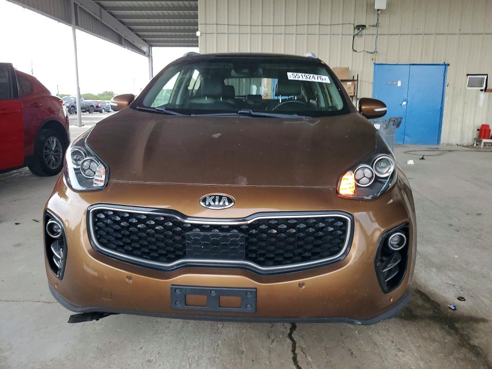 2017 Kia Sportage მანქანა იყიდება აუქციონზე, vin: KNDPNCAC4H7106416, აუქციონის ნომერი: 55192476