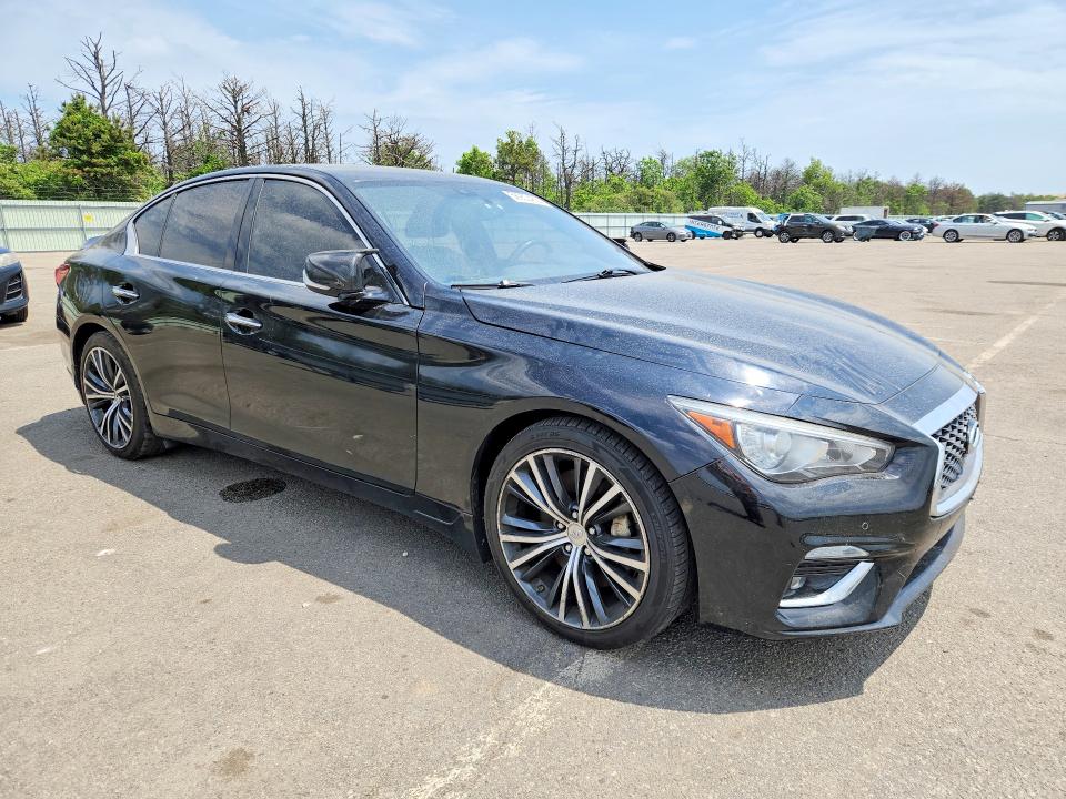 56953466 :رقم المزاد ، JN1EV7AR1KM550481 vin ، 2019 Infiniti Q50 مزاد بيع