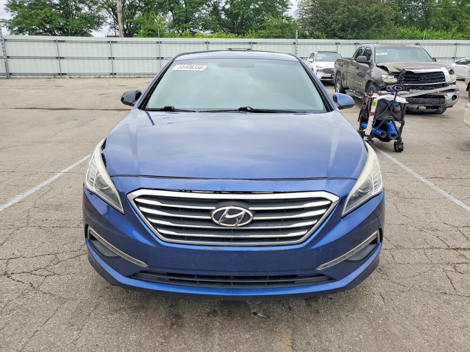 2015 Hyundai Sonata მანქანა იყიდება აუქციონზე, vin: 5NPE24AF0FH170591, აუქციონის ნომერი: 55408356