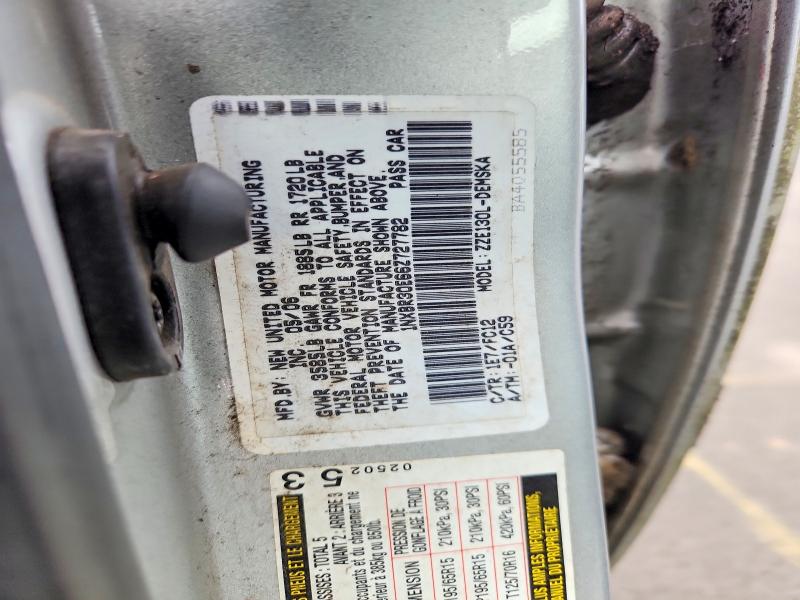 Auction sale of the 2006 Toyota Corolla, vin: 1NXBR30E66Z727782, lot number: 56148436