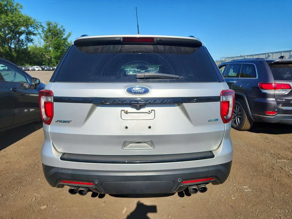 2018 Ford Explorer მანქანა იყიდება აუქციონზე, vin: 1FM5K8GT4JGA95133, აუქციონის ნომერი: 55966796