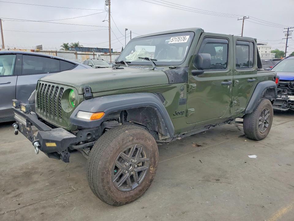 57175176 :رقم المزاد ، 1C4PJXDN1RW109748 vin ، 2024 Jeep Wrangler مزاد بيع