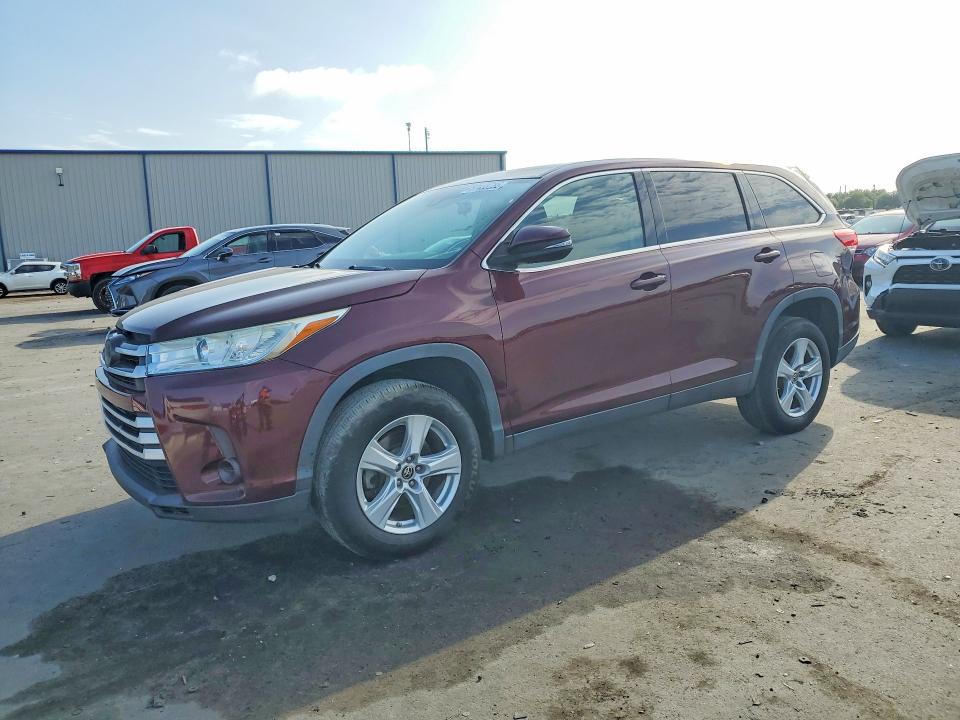 Auction sale of the 2019 Toyota Highlander, vin: 5TDZZRFH9KS296411, lot number: 57438786