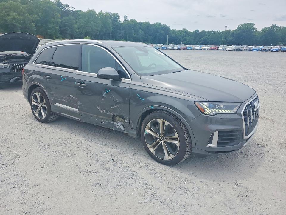 58371916 :رقم المزاد ، WA1VXAF77MD026986 vin ، 2021 Audi Q7 مزاد بيع