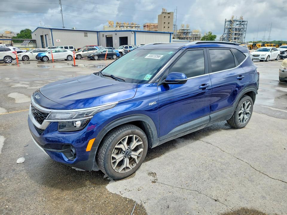 Продажа на аукционе авто 2022 Kia Seltos, vin: KNDERCAA4N7311126, номер лота: 55823266