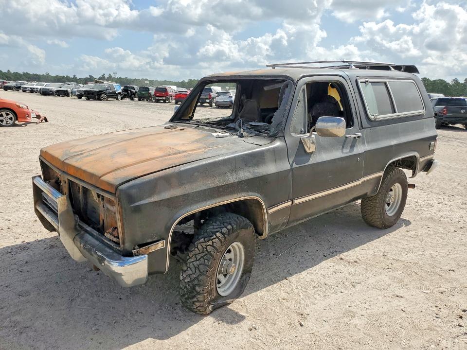 77249965 :رقم المزاد ، 1GNEV18KXHF171096 vin ، 1987 Chevrolet Blazer مزاد بيع