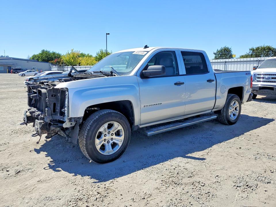 59303186 :رقم المزاد ، 3GCUKREC2EG400678 vin ، 2014 Chevrolet Silverado مزاد بيع