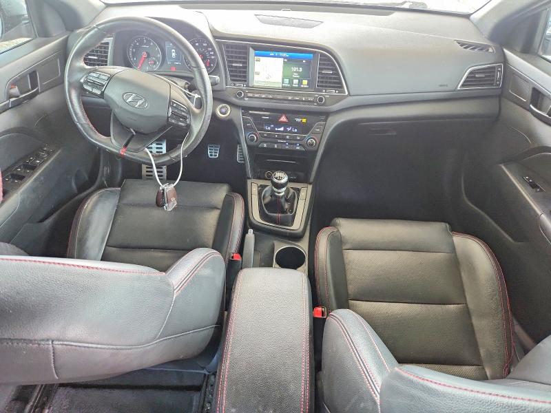 2017 Hyundai Elantra მანქანა იყიდება აუქციონზე, vin: KMHD04LBXHU353948, აუქციონის ნომერი: 55079116