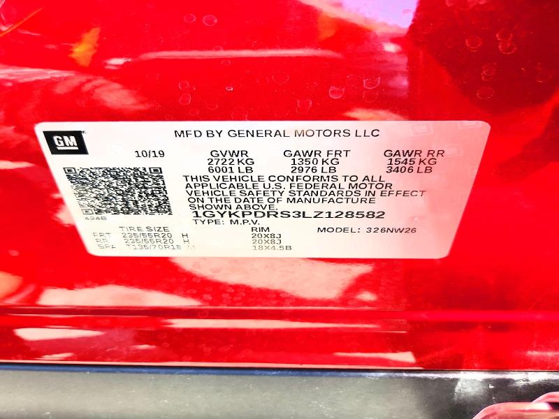 Продаж на аукціоні авто 2020 Cadillac Xt6, vin: 1GYKPDRS3LZ128582, номер лоту: 58320326